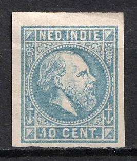 1870-88 10c Netherlands East Indies, Netherlands Colonies, Proof