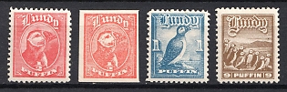1929 Lundy Island, Great Britain, Local, Private Issue