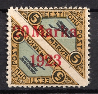 1923 20m Estonia, Airmail, Perforated