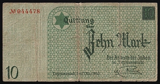 1940, 10m Jewish Ghetto of Litzmannstadt (Lodz), Poland, German Occupation