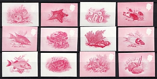 1984 Belize, Trial Color Proofs, Imperforate