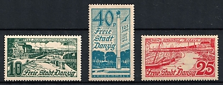 1936 Danzig Gdansk, Germany, Complete Set