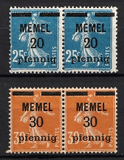 1920 Memel, Germany, Pairs