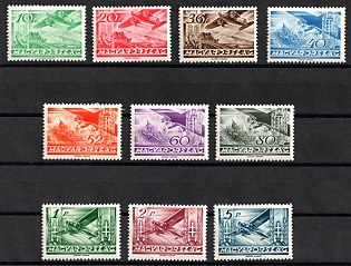 1936 Hungary, Airmale, Complete Set
