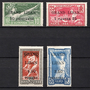 1924 Lebanon, French Colonies, Complete Set