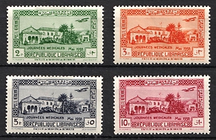 1938 Lebanon, French Colonies, Airmail, Complete Set