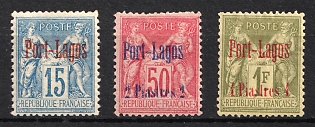 1893 Port Lagos, French Colonies