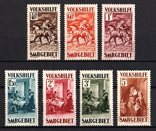 1931 Saar, Germany, Complete Set
