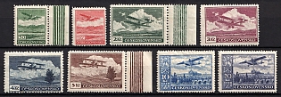 1930 Czechoslovakia, Airmail, Complete Set