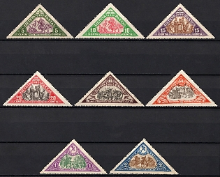 1932 Lithuania, Airmail, Complete Set