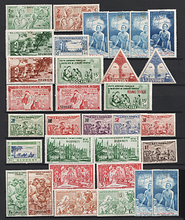 1930-50 French Colonies, Small Collection of Different Issues, Airmail