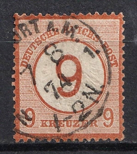 1874 9kr German Empire, Germany