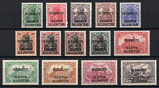 1920 Joining of Olsztyn, Germany, Complete Set