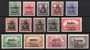 1920 Joining of Olsztyn, Germany, Complete Set