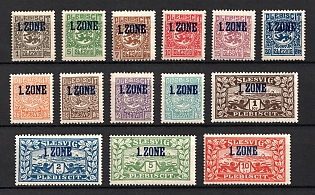 1920 Joining of Schleswig, Germany, Complete Set