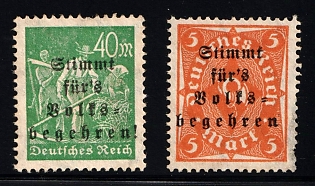 1920-1945 'German Reich Mark', Nazi Germany Third Reich Propaganda Label Stamp