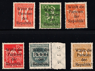 1920-1945 'German Reich', Nazi Germany Third Reich Propaganda Label Stamp