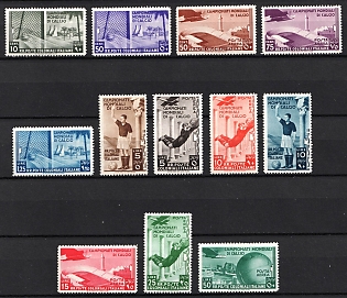 1934 Italian Colonies, General Issues, Airmail, Complete Set