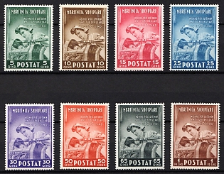1943 Montenegro, German Occupation, Germany, Complete Set