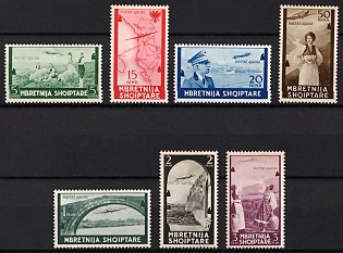 1940 Albania, Italian Occupation, Airmail