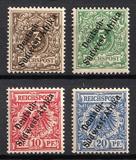1897-99 South West Africa, German Colonies, Germany, Full Set
