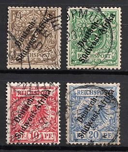 1897-99 South West Africa, German Colonies, Germany, Full Set