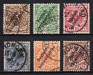 1898-99 South West Africa, German Colonies, Germany, Full Set