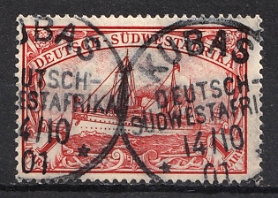 1901 1m South West Africa, German Colonies, Kaiser’s Yacht, Germany