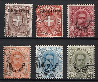 1895-99 Eritrea, Italian Colonies