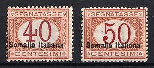 1909-20 Somalia, Italian Colonies