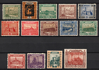 1922 Saar, Germany, Complete Set
