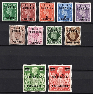 1950 Somalia, Italian Colonies, Complete Set
