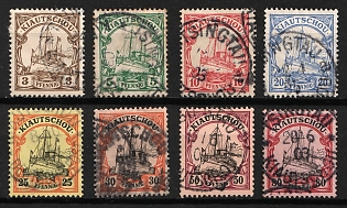 1901 Kiautschou, German Colonies, Kaiser’s Yacht, Germany