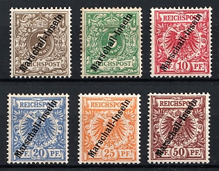 1899 Marshall Islands, German Colonies, Germany, Signed