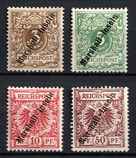 1899 Marshall Islands, German Colonies, Germany, Signed