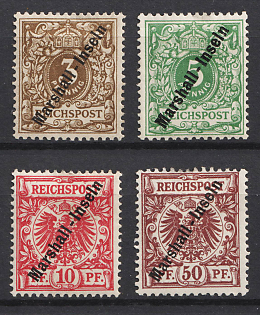 1899 Marshall Islands, German Colonies, Germany, Signed