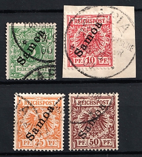 1900 Samoa, German Colonies, Germany