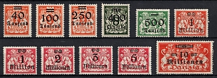 1923 Danzig Gdansk, Germany, Complete Set