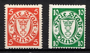 1938 Danzig Gdansk, Germany, Complete Set