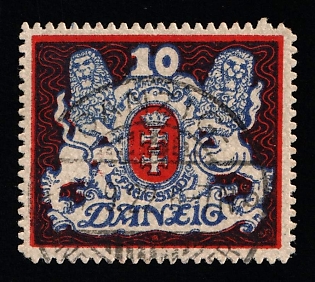 1922 10m Danzig Gdansk, Germany