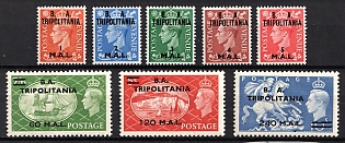 1951 British Occupation of Tripolitania, Complete Set