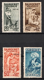1927 Saar, Germany, Complete Set
