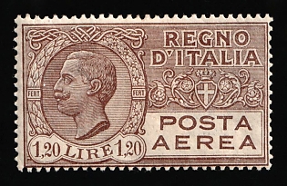 1927 1,20L Italy, Airmail, Complete Set