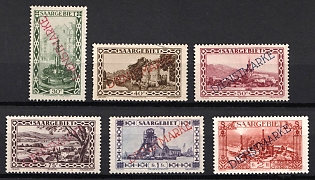1927/30 Saar, Germany, Official Stamps, Complete Set