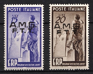 1949 Trieste, Italy, Zone A, Allied Military Government,  Complete Set