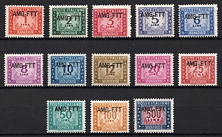 1949/52 Trieste, Italy, Zone A, Allied Military Government, Postage Due Stamps, Complete Set