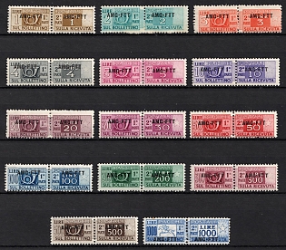 1949/54 Trieste, Italy, Zone A, Allied Military Government, Parcel Post Stamps, Complete Set