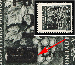 1946 2L Venezia Giulia and Istria, Italy, Yugoslav Occupation, Overprint Split Horizontally