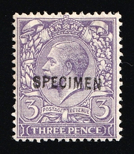 19124 3d Great Britain, Specimen, Type 30