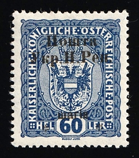 1919 60sh Stanislav, West Ukrainian People's Republic, Ukraine, Signed